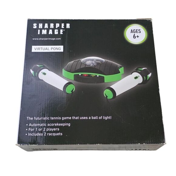 Sharper Image Virtual Pong Game - Picture 1 of 7